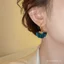 Bông Tai Hình Học Mờ Với Ánh Sáng Sang Trọng, Phong Cách Retro Hồng Kông và Trung Hoa - DJS5