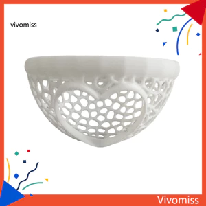 Phòng chờ cá Betta nổi rỗng Hình trái tim Hang động ẩn náu Đồ chơi làm giàu trang trí bể cá cho phụ kiện bể cá Betta Khu vui chơi cá