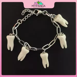 Vòng tay thép không gỉ độc đáo, hợp thời trang và Gothic, trang sức quyến rũ.