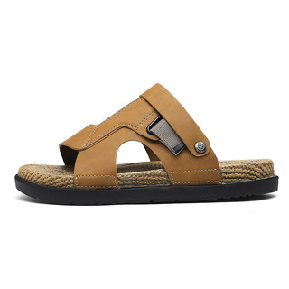 Giày Sandal Size Lớn Nam Mùa Hè Mặc Ngoài Đi Biển Giày Nam Chống Trơn Trượt Chống Mài Mòn Nam Giày Thường Lái Xe Dép Đa Năng SEHM