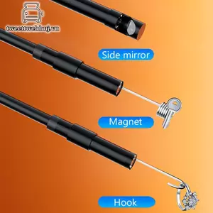 Nhíp Mini Camera 7mm 2M Dây Cứng Android Type-C USB Phát Hiện Dòng Camera Phát Hiện Nội soi Chống Nước Cáp Có Thể Điều Chỉnh VN