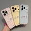 Ốp điện thoại 3D DIY Bling Crystal Puppy cho iPhone 17 16 15 14 13 12 11 Pro Max