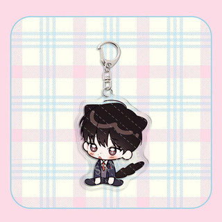 Mondays Savior Móc khóa dành cho nữ ₪월 🇾 🍭 ✷ ◈ ◈ acrylic Móc chìa khóa nam Hàn Quốc BL Manwha Hàng hóa Vòng chìa khóa