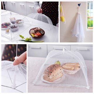 Có Thể Gập Lại Vỏ Thực Phẩm Lưới Dome Fly Mosquito Guard Có Thể Tái Sử Dụng Dã Ngoại Vườn Trái Cây Bảo Vệ