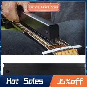 Fretbar Understring Leveler Fret Sanding Beam File Bar Luthier Tool để bảo trì sửa chữa đàn Guitar (9Inch)