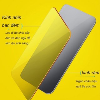 Lái xe ban đêm Chống chói Kính ô tô UV Block Bảo vệ mắt Ngày ống kính ban đêm Lái xe an toàn