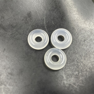 Đá Hạt Màu Hồng Chalcedony Mã Não Vòng Tròn Mã Não Chạy Vòng Tay Mã Não Nước Xanh Vòng Tay Tự Làm Phụ Kiện Đường Kính Ngoài 15 Đường Kính Trong 7mm