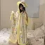 Cô Gái Dễ Thương Đầu Bếp Chó Bánh Bánh San Hô Lông Cừu Bộ Đồ Ngủ Nữ Thu Đông Lông Cừu Lót Dày Ấm Áo Ngủ Bộ 428
