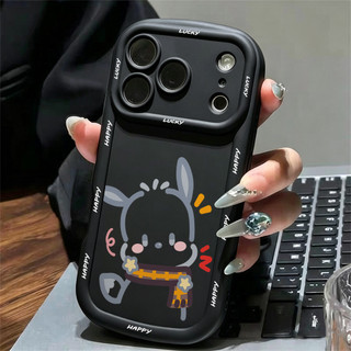 Ốp điện thoại hình ngôi sao & khăn quàng cổ hoạt hình dễ thương cho iPhone 17Air / 16pro Max / 15Plus / 14 / 13 / 12 / X / 7 / 11 Vỏ mềm silicon mờ bao gồm toàn bộ vỏ bảo vệ chống rơi