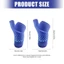 Shas Ergonomic Gel Ice Pack để hỗ trợ cổ tay cái Nẹp hỗ trợ ngón tay cái cho người dùng máy tính và vận động viên