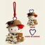 Dễ Thương Túi Kitty Mặt Dây Chuyền Phù Hợp Với Túi Đồ Trang Trí Dopamine Sang Trọng Búp Bê Schoolbag Phụ Kiện Bạn Gái Quà Tặng KT