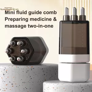 TRTR Da Đầu Applicator Liquidb Di Động Mini Massageb Chất Lỏng Hướng Dẫn Máy Mát Xa Chống Rụng Tóc Dụng Cụ Chăm Sóc Da Đầu VN