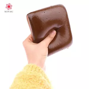 MJnmc Stiy Toast Squishy Đồ chơi phục hồi chậm Món tráng miệng mềm Bóp Đảng Giảm cảm giác Squishies Đồ chơi mô phỏng rõ ràng Quà tặng mới