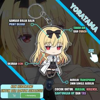 Gantungan Kunci Yue Arifureta, Keychain Anime Lucu