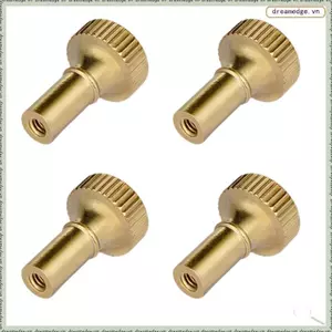Núm công tắc bật / tắt thay thế, Công tắc đèn bằng đồng 4 núm xoắn kích thước tiêu chuẩn