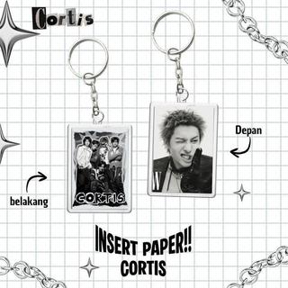INSERT PAPER !! CORTIS /GANTUNGAN KUNCI CORTIS / KPOP IDOL INSERT PAPER CORTIS - MARTIN