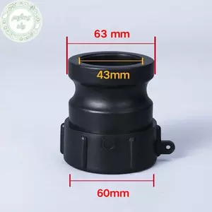 PUSKY Thiên Nữ Kết Nối IBC Tank Adapter 60 Mm Nữ Camlo Coupler Chất Liệu PP Camlo Lắp VN