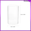 Kính trong suốt Lampshade Bồn giữ nến Trang trí Ống xi lanh có thể tháo rời cho nến