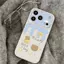 Blue Bottom Cub cho trường hợp iPhone 17pro iPhone 14/11/12pro giả vỏ não