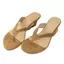 TT 2026 Phong Cách Mới Đầu Tròn Flip-Flops Nữ Thời Trang Mùa Hè Giày Sandal Nêm Dép