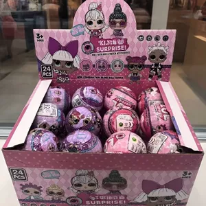 LOL Bất Ngờ Bóng Bí Ẩn Hộp Cao Su Mềm Cô Gái Bộ Sưu Tập Xoắn Móc Khóa Ba Lô Mặt Dây Chuyền Trang Trí Đồ Chơi Trẻ Em Quà Tặng 5.4
