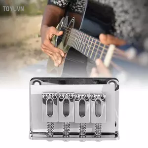Toyuvn Cầu yên đàn guitar điện bằng kim loại cố định bền bỉ cho âm trầm