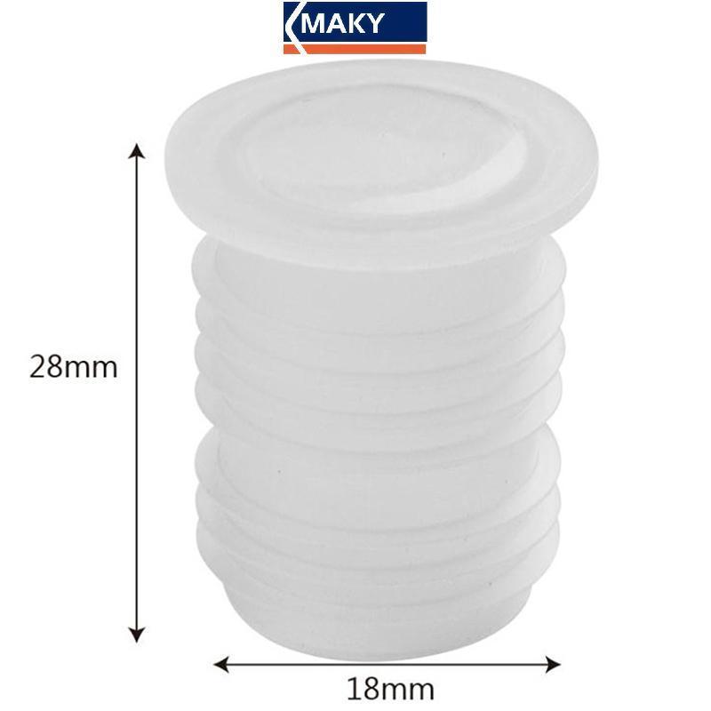 MAKY 10 Chiếc Chai Thủy Tinh Tiết Kiệm Cắm Barware Nhà Đỏ Nắp Chai Nút Chặn VN