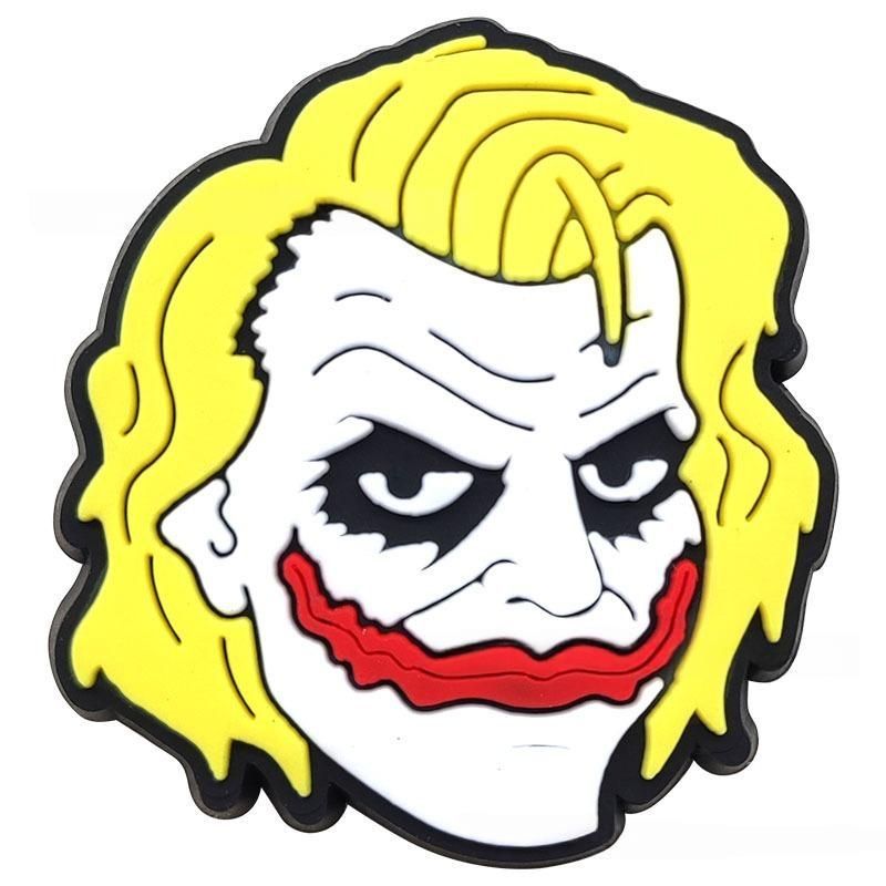 Set charm gắn dép cross JOKER , Nút gắn phụ kiện sticker anime trang trí dép cross CROSS TREND