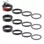Miếng đệm thân tay lái xe đạp 12 CÁI, 4 kích cỡ cho tai nghe xe đạp leo núi 28,6mm