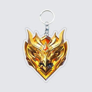 GILAN Gantungan Kunci Keychain Akrilik Tier MLBB Mobile Legend Gantungan Tas Dompet Aksesoris