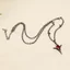 Trò chơi tình yêu và không gian sâu Ngoại vi Sylus Dragon Shadow Fall Derived Vòng cổ Mephistopheles Crow Gem Punk Mặt dây chuyền Quà tặng sinh nhật