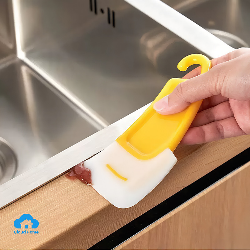 🌤️COD🌤️Dụng cụ cạo đáy nồi bằng silicon dụng cụ cạo máy rửa chén dụng cụ cạo chảo chống dính
