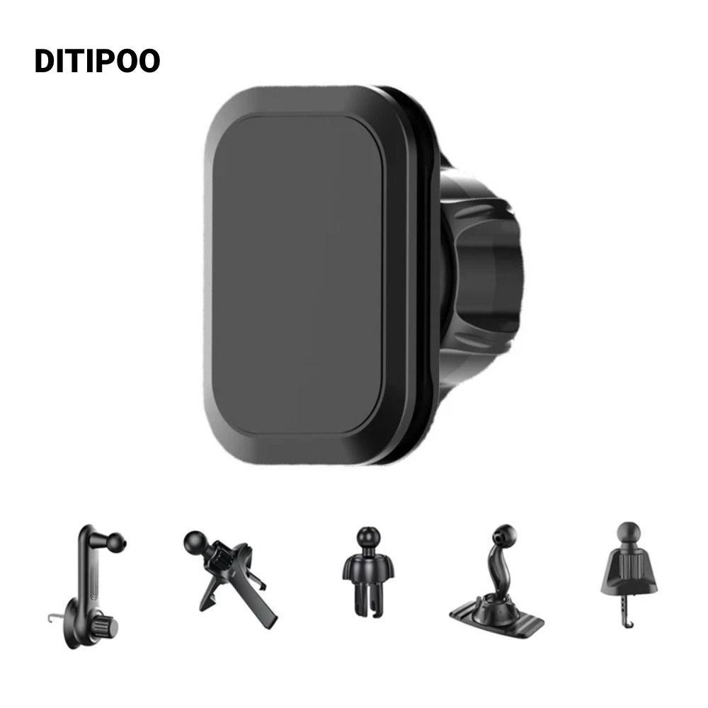 Giá đỡ điện thoại ô tô từ tính DITIPOO, Đế điện thoại di động trên ô tô Giá đỡ thoại di động, cho đầu bi 17mm Phụ kiện nam châm mạnh mẽ Giá đỡ trên ô tô