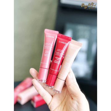 LANEIGE LANEIGE Lip Gloss Crystal Jelly Dazzling Color Essence Lip Gloss 12g Son bóng màu Plumping Lip Balm Dưỡng ẩm Son dưỡng môi