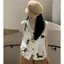Vải Lanh Thêu Rời Mùa Hè Phong Cách Mới Retro Cotton Vải Lanh Áo Vest Nữ Thiết Kế Cảm Giác Hoạt Hình Cổ Chữ V Áo Không Tay