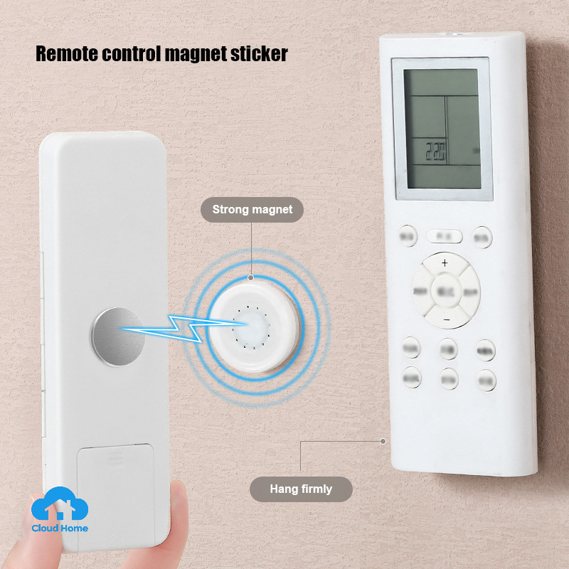 🌤️COD🌤️Nam châm hít tường treo điều khiển từ xa / remote máy lạnh, Giá treo điều khiển từ tính gắn tường