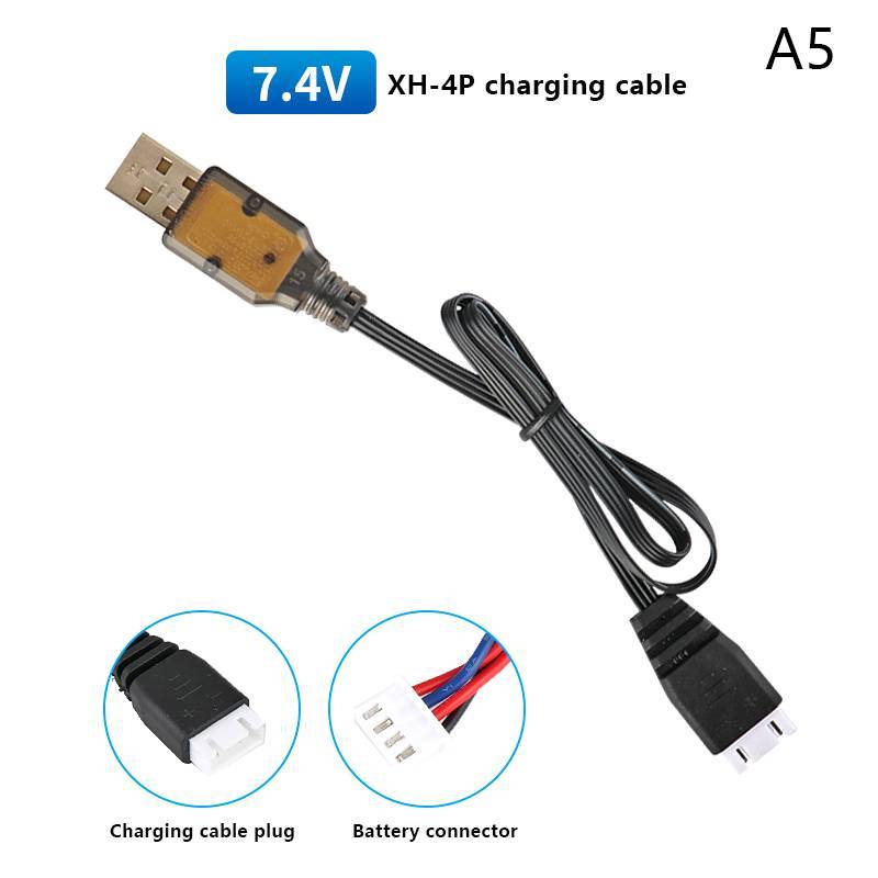 [Keepcheer] Bộ sạc USB pin Li-ion 7.4V 2S với SM-2P / 3P / 4P XH-3P / 4P cho đồ chơi thuyền ô tô RC Mới
