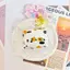 Đồ chơi bóp ba hoa dễ thương Họa tiết kem Thiết kế viền khâu Đồ chơi giải nén phục hồi chậm saixit2vn