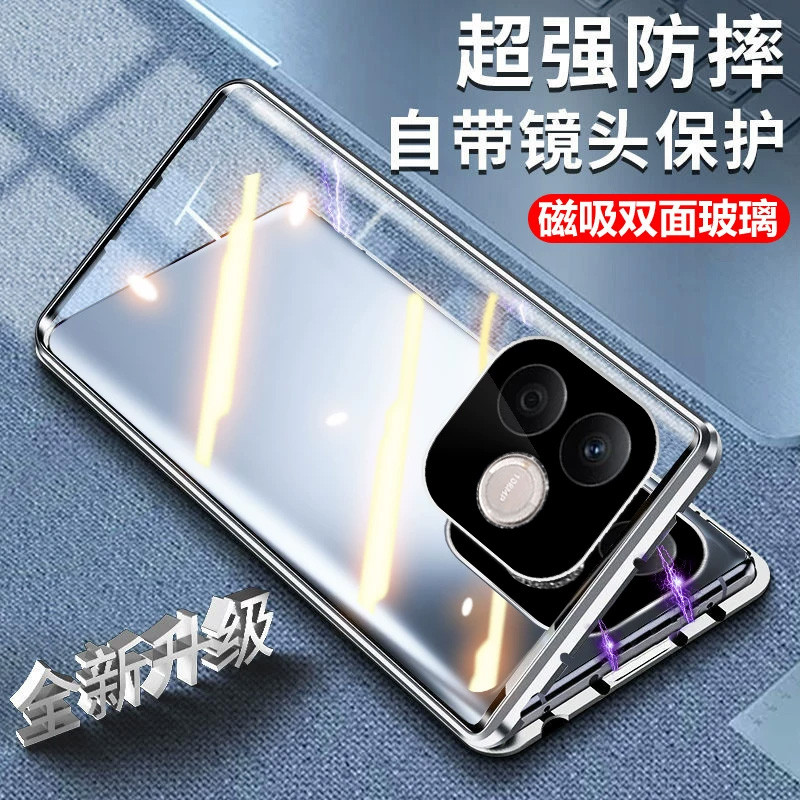 Ốp Lưng HONOR 600 Lite Cho Honor 600 Lite Honor600 Pro 5G 4G 2026 Kính Lật Điện Thoại Ốp Lưng Kim Loại Full 360° Bảo vệ Vỏ cứng Vỏ chống sốc Vỏ bảo vệ Camera