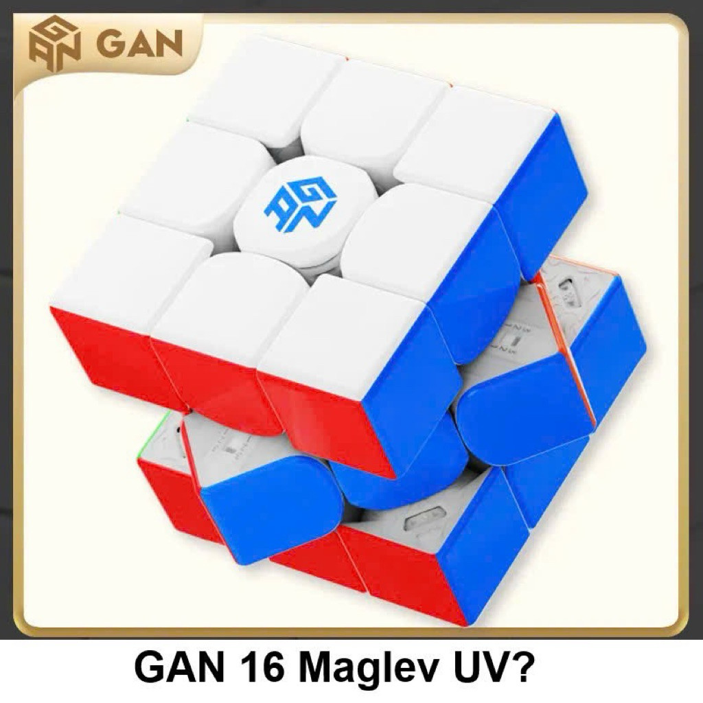 Rubik 3x3 GAN 16 MAGLEV UV MAX – Rubik GAN Cao Cấp Nhất Hiện Nay