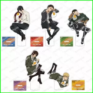 HT3 Tấn Công Titan Anime Hình Đồ Chơi Mô Hình Acrylic Đứng Tấm Giá Đỡ Sanrio Eren Mikasa Levi Trang Trí Nhà Bộ Sưu Tập G