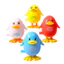 < Pluscloth > Đồ chơi đồng hồ chim cánh cụt đầy màu sắc cho trẻ em - Không cần pin Đồ chơi giáo dục và vui nhộn cho trẻ em và thanh thiếu niên Quà tặng hoàn hảo cho trẻ em Đông Nam Trẻ em dễ thương
