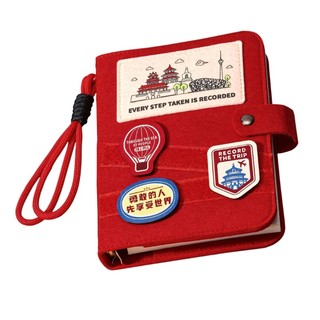 VA Compacts Sổ tay du lịch Sổ lưu niệm Notepad Sổ lưu niệm với các trang có thể trao đổi để viết hành trình và thu thập tem