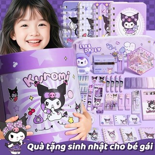 Bộ quà tặng văn phòng phẩm hoạt hình đồ dùng học tập dễ thương cho bé sinh nhật 1/6 chất lượng