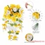 Khăn choàng cửa hoa dâm bụt nhân tạo Sáng tạo giả treo hoa nho Vòng hoa cho Mantle Lò sưởi cửa sổ Trang trí hiên nhà