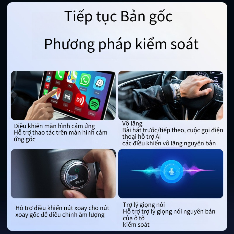 Carlinkit Mini Ultra 3 – Chuyển Đổi Không Dây CarPlay & Android Auto, Nâng Cấp Giải Trí Ô Tô