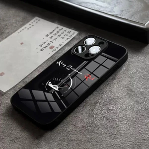 Ốp Điện Thoại BK-3 Band K-King Crimson Cho IPhone 16 Pro Max 15 Plus 14 Pro 12 11 13 Mini X XR 6 8 7 Plus SE Glass Cover