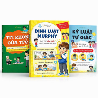 Combo 3 cuốn: Định Luật Murphy - Dạy trẻ cách mỉm cười + Kỷ luật tự giác + Trí khôn của trẻ