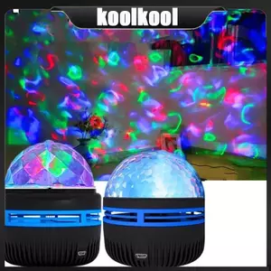 Máy chiếu ánh sáng ma thuật Kool Đèn ngủ LED chiếu sáng xoay cho phòng ngủ