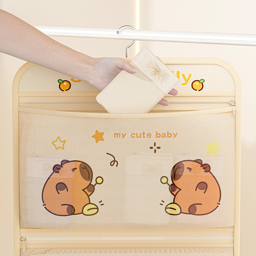 Túi Đựng Đồ Lót Tất Vớ Treo Tường HomeMate – Túi Treo Tủ Đa Năng Vải Canvas Chống Thấm Tiết Kiệm Diện Tích